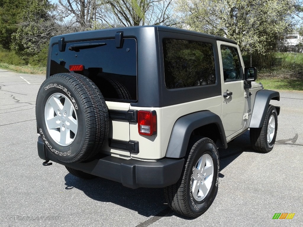 2018 Wrangler Sport 4x4 - Gobi / Black photo #8