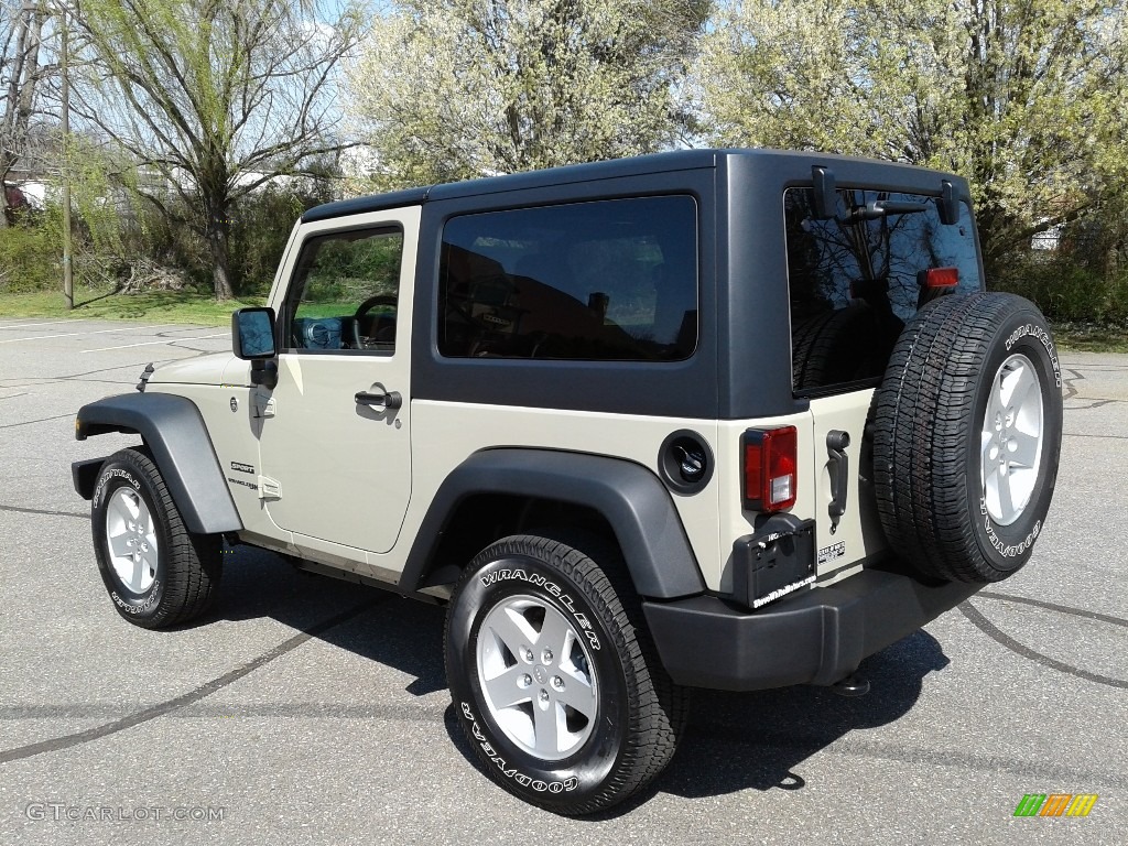 2018 Wrangler Sport 4x4 - Gobi / Black photo #11