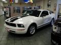 Performance White - Mustang V6 Deluxe Coupe Photo No. 1