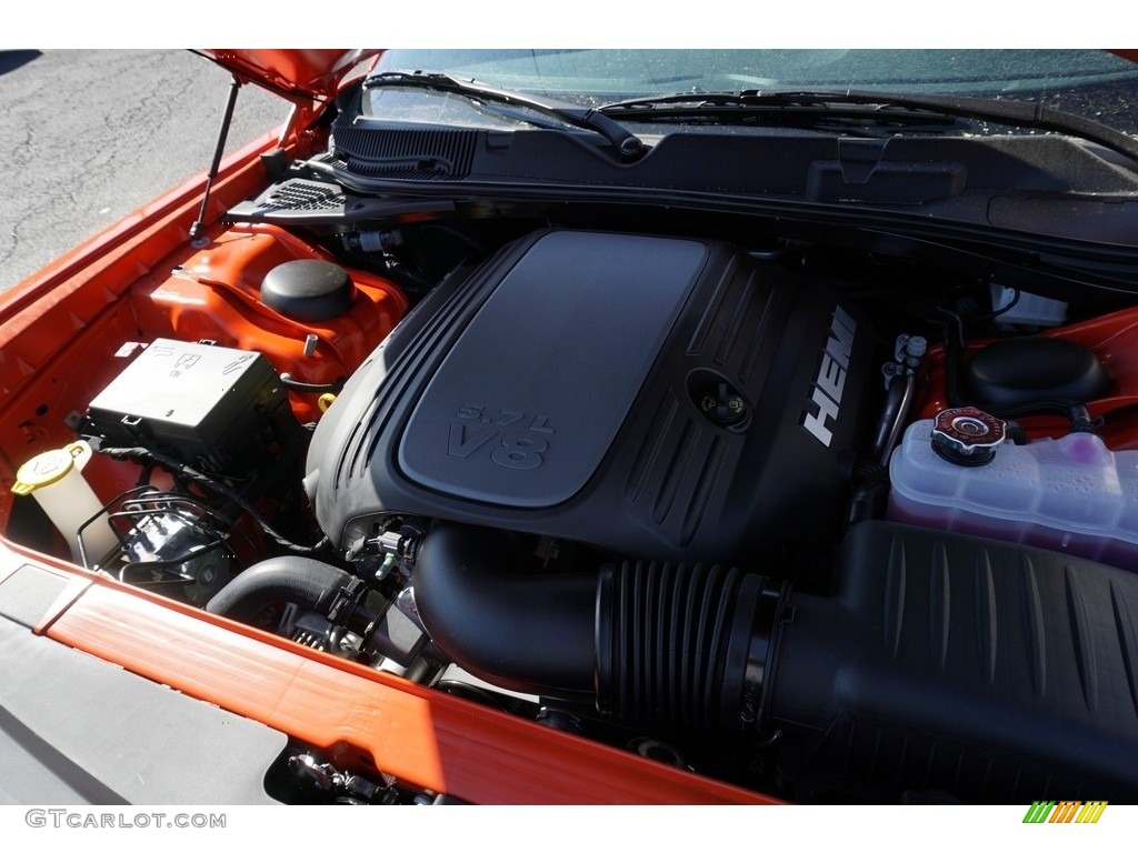 2018 Challenger R/T - Go Mango / Black photo #12