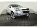 Silver Ice Metallic 2010 Chevrolet Traverse LT AWD