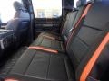 Raptor Black/Orange Accent Rear Seat Photo for 2018 Ford F150 #126042017