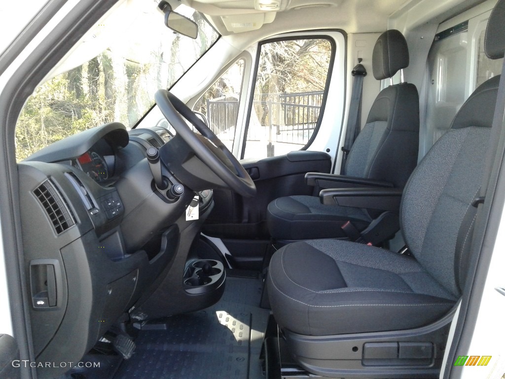 Black Interior 2018 Ram ProMaster 3500 Cutaway Utility Van Photo #126042158