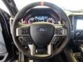 2018 Ford F150 Raptor Black/Orange Accent Interior Steering Wheel Photo