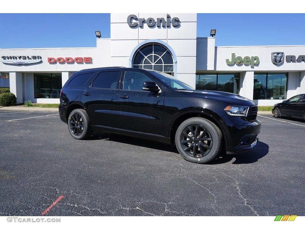 2018 Durango GT - DB Black Crystal / Black photo #1