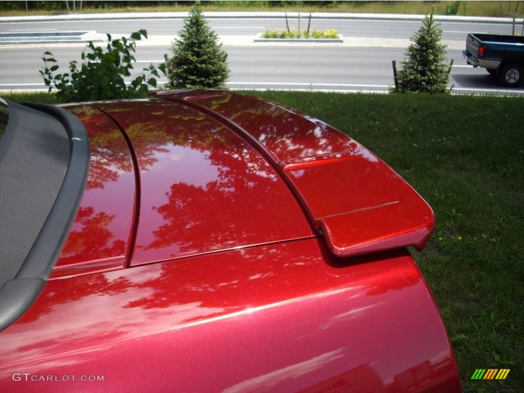 2007 Mustang V6 Premium Convertible - Redfire Metallic / Dark Charcoal photo #5
