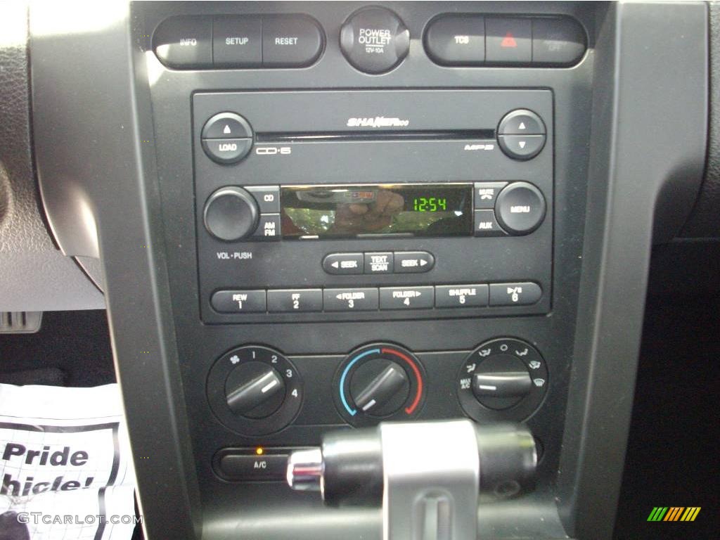 2007 Mustang V6 Premium Convertible - Redfire Metallic / Dark Charcoal photo #9