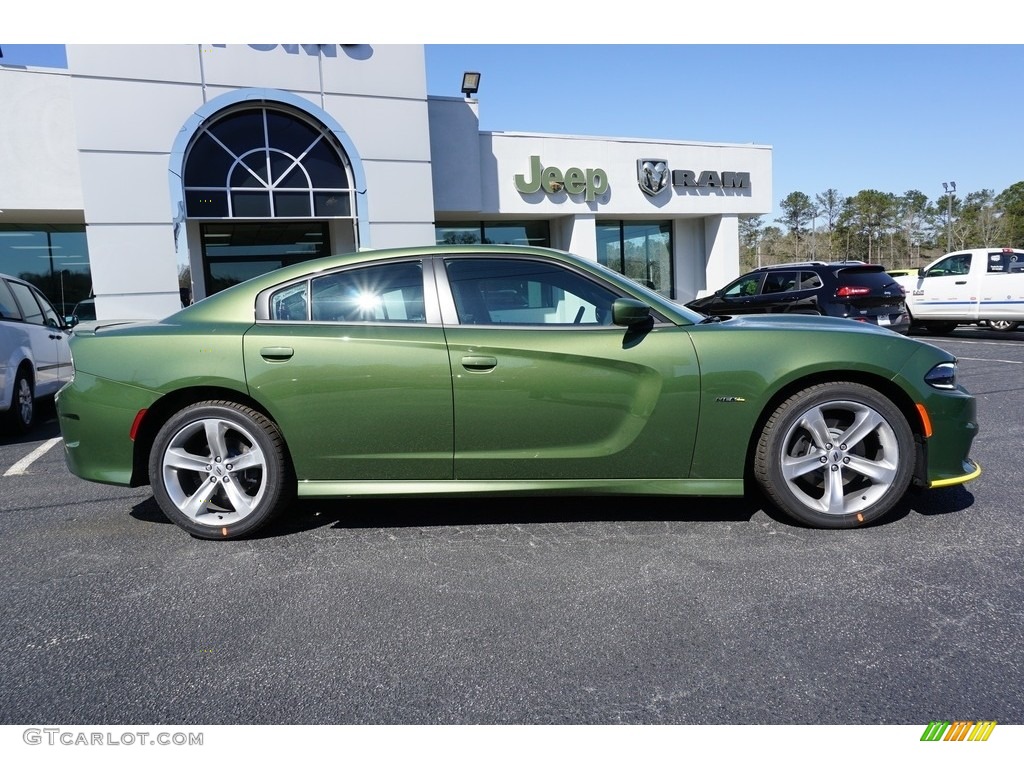 F8 Green 2018 Dodge Charger R/T Super Track Pak Exterior Photo #126042938