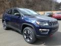 2018 Jazz Blue Pearl Jeep Compass Trailhawk 4x4  photo #7