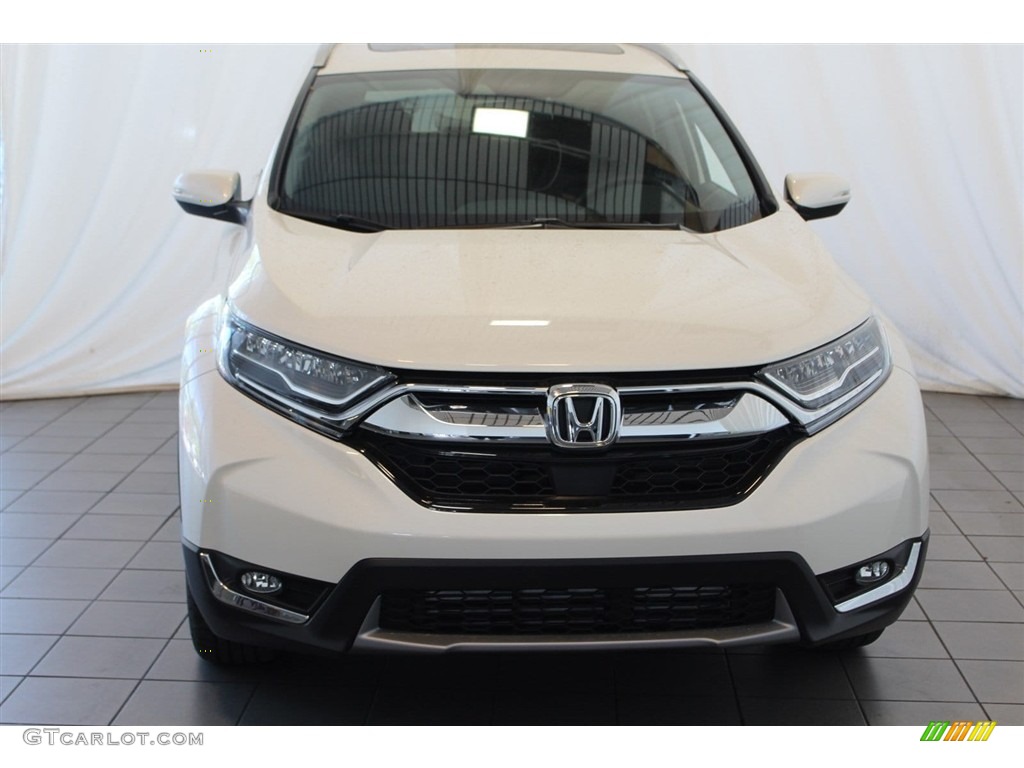2018 CR-V Touring - White Diamond Pearl / Black photo #4