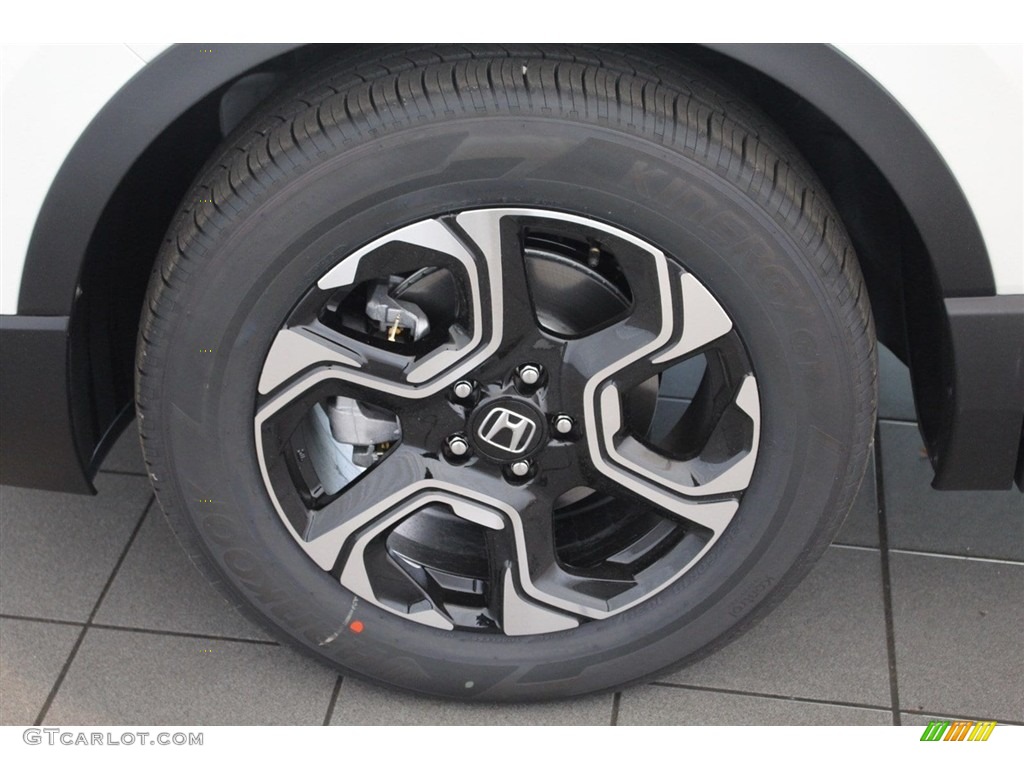 2018 CR-V Touring - White Diamond Pearl / Black photo #12