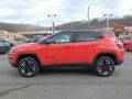 2018 Spitfire Orange Jeep Compass Trailhawk 4x4  photo #2