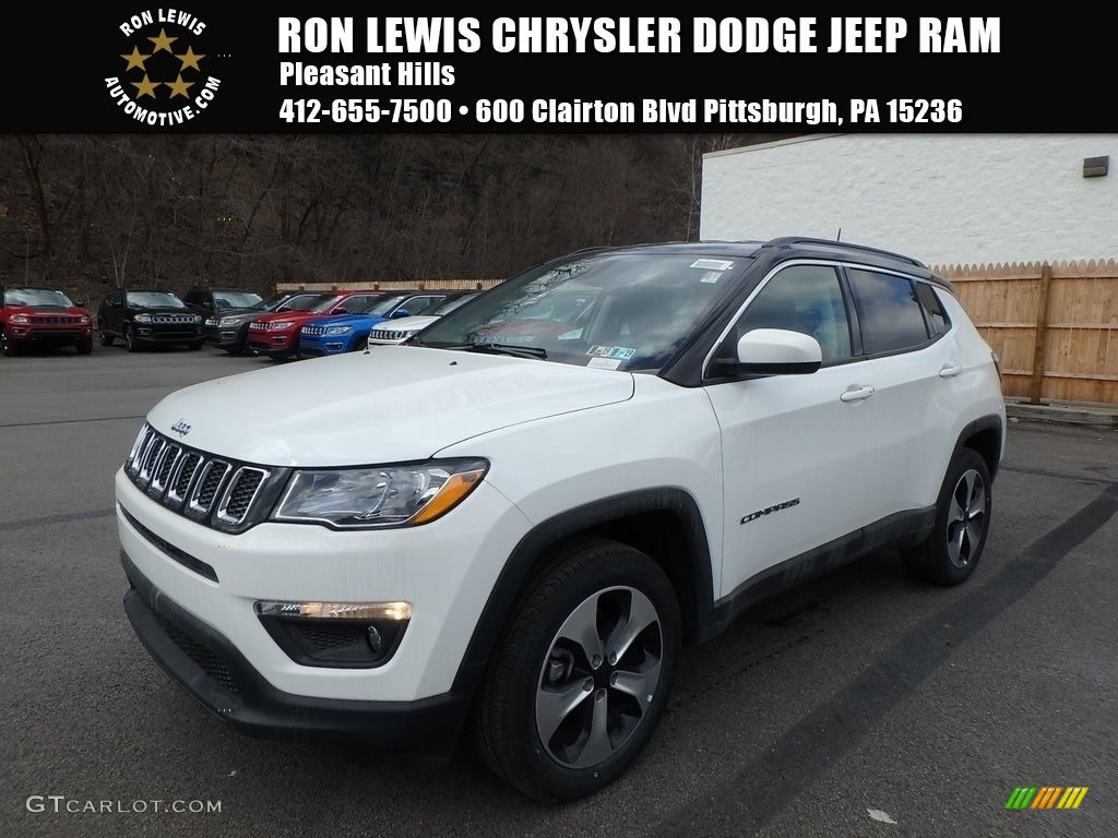 White Jeep Compass