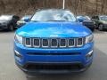 2018 Laser Blue Pearl Jeep Compass Latitude 4x4  photo #8