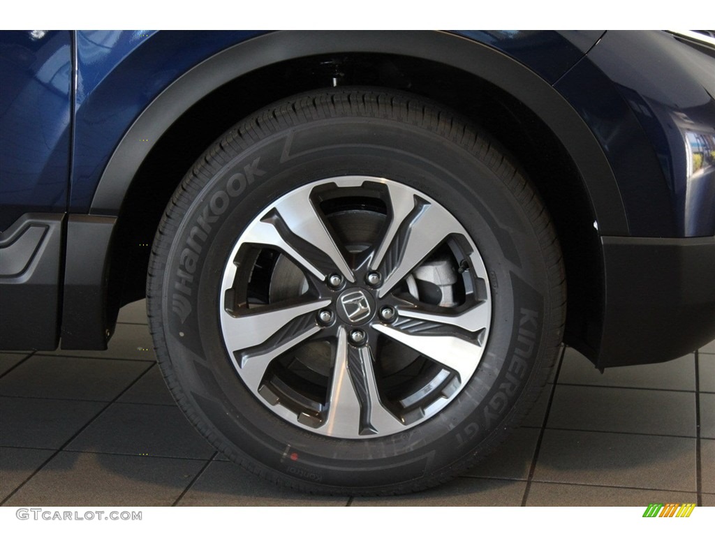 2018 CR-V LX - Obsidian Blue Pearl / Gray photo #2