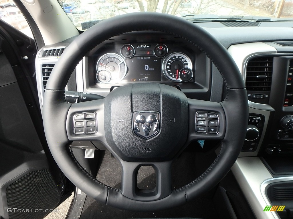 2018 1500 Big Horn Crew Cab 4x4 - Granite Crystal Metallic / Black/Diesel Gray photo #19