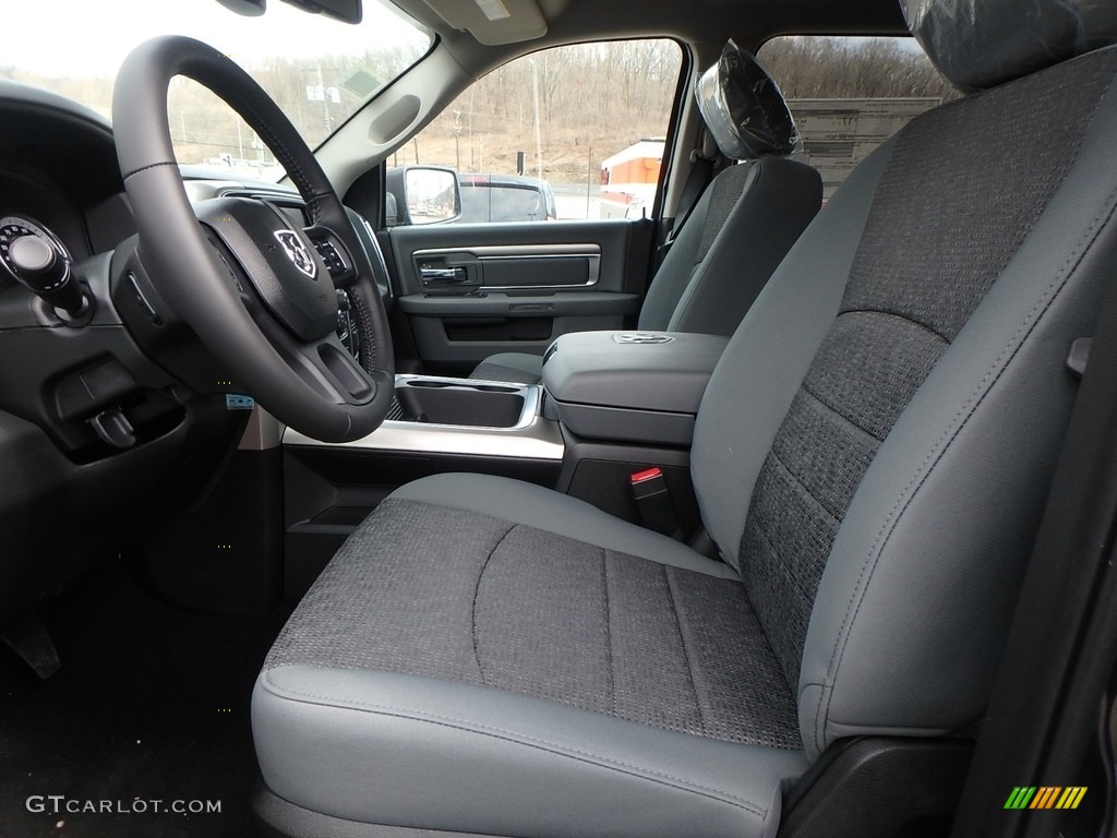 2018 1500 Big Horn Crew Cab 4x4 - Maximum Steel Metallic / Black/Diesel Gray photo #10