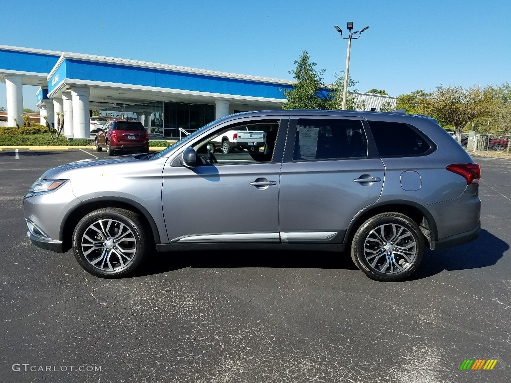 Mercury Gray Metallic 2017 Mitsubishi Outlander ES AWC Exterior Photo #126047864