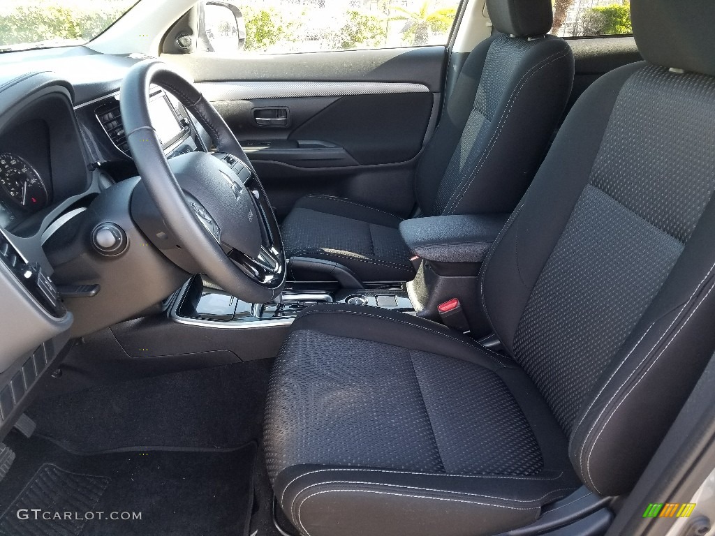 Black Interior 2017 Mitsubishi Outlander ES AWC Photo #126048098