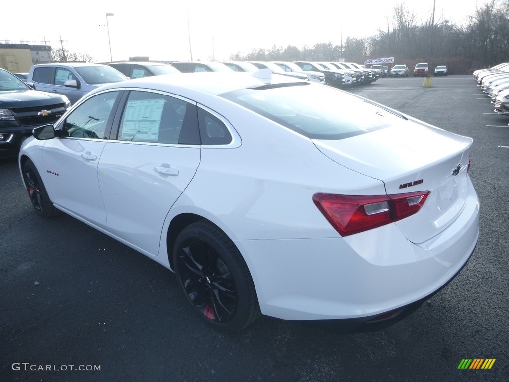 2018 Malibu LT - Summit White / Jet Black photo #3