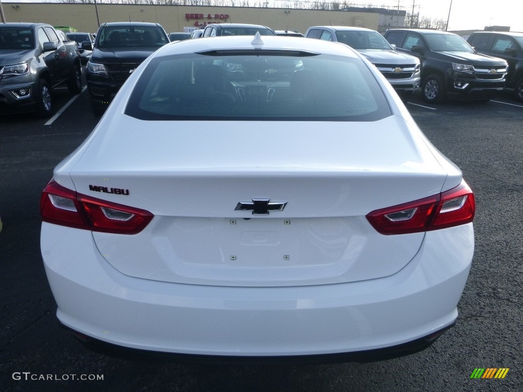 2018 Malibu LT - Summit White / Jet Black photo #4