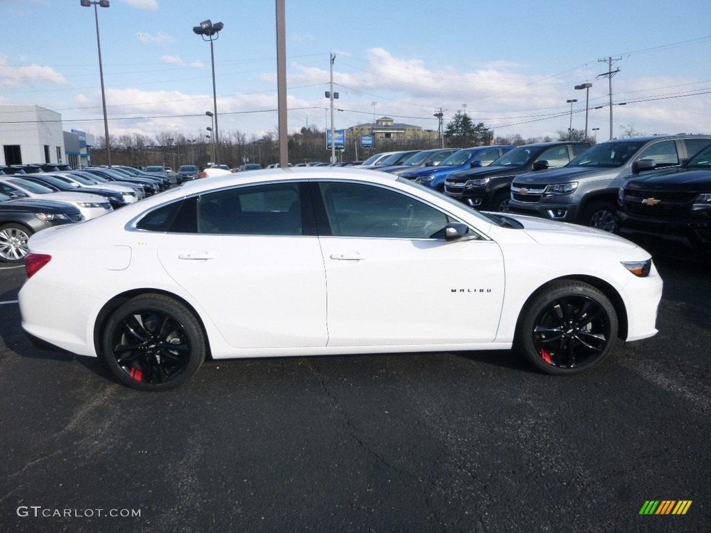 2018 Malibu LT - Summit White / Jet Black photo #6