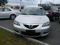 2007 Sunlight Silver Metallic Mazda MAZDA3 i Sport Sedan  photo #3