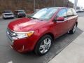 2013 Ruby Red Ford Edge Limited AWD  photo #7