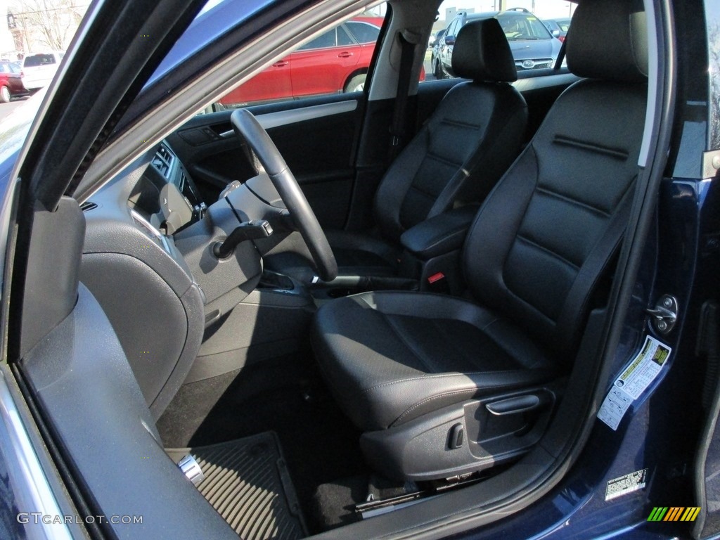 2014 Jetta SE Sedan - Tempest Blue Metallic / Titan Black photo #15