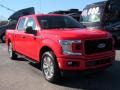 2018 Race Red Ford F150 STX SuperCrew 4x4  photo #7