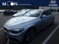 Glacier Silver Metallic 2018 BMW 4 Series 430i xDrive Convertible