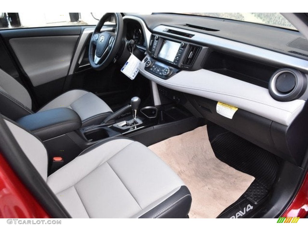 2018 RAV4 Limited AWD - Ruby Flare Pearl / Black photo #11