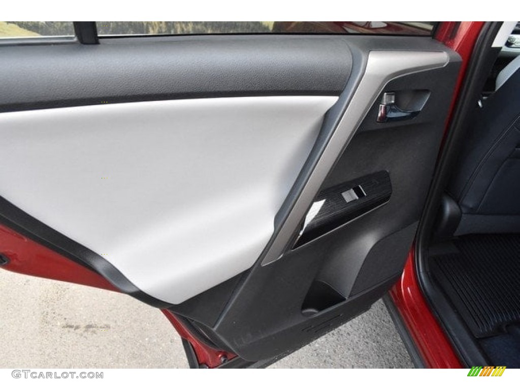 2018 RAV4 Limited AWD - Ruby Flare Pearl / Black photo #21