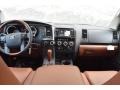 Red Rock/Black Dashboard Photo for 2018 Toyota Sequoia #126055529