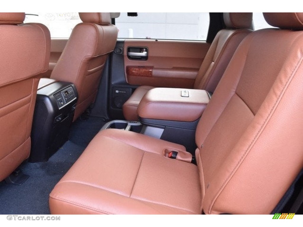 Red Rock/Black Interior 2018 Toyota Sequoia Platinum 4x4 Photo #126055574