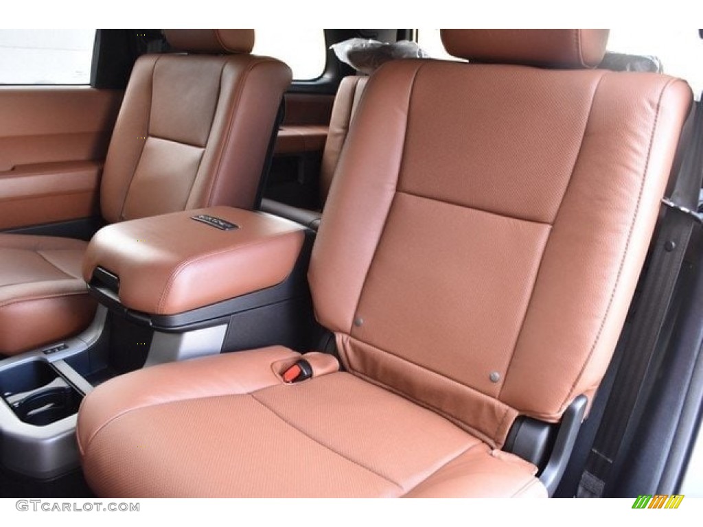 Red Rock/Black Interior 2018 Toyota Sequoia Platinum 4x4 Photo #126055580