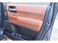 Red Rock/Black Door Panel Photo for 2018 Toyota Sequoia #126055652