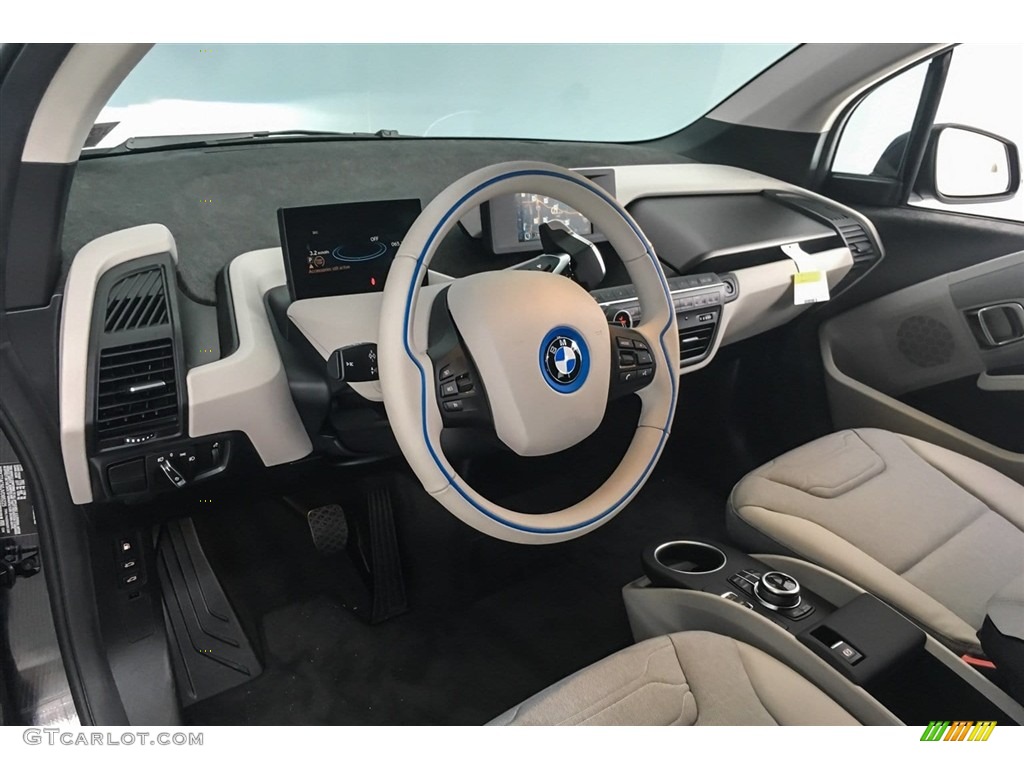 2018 BMW i3 with Range Extender Mega Carum Spice Grey Dashboard Photo #126056870