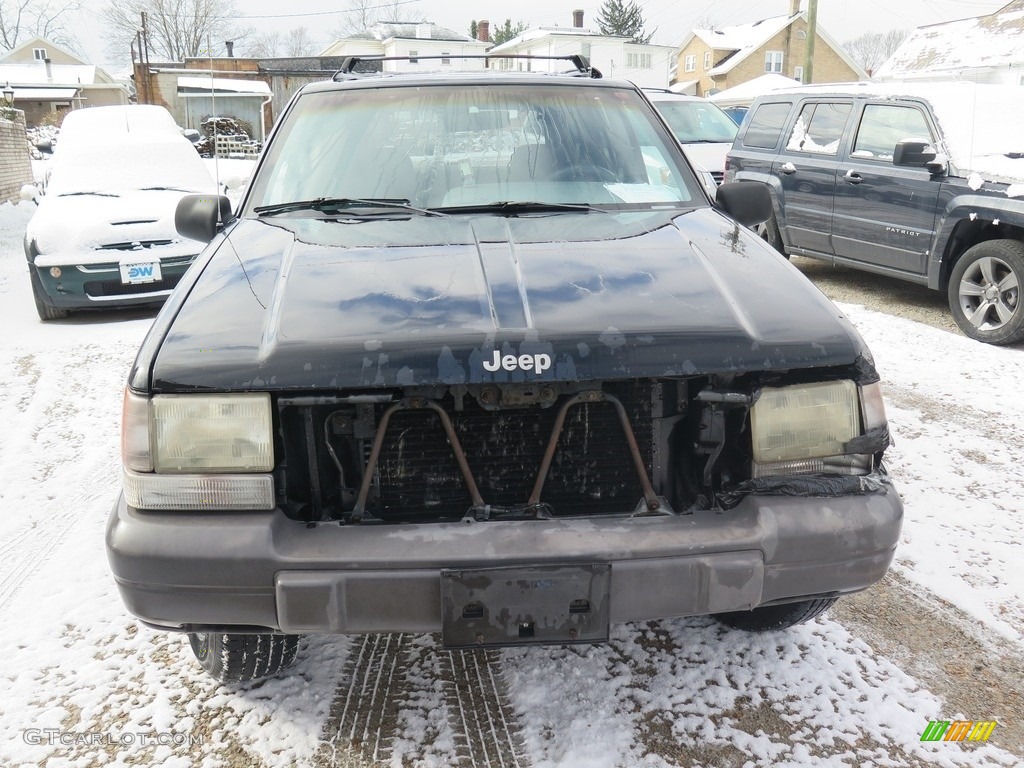 1996 Grand Cherokee Laredo 4x4 - Black / Agate photo #3