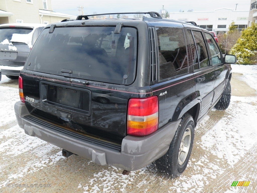 1996 Grand Cherokee Laredo 4x4 - Black / Agate photo #9