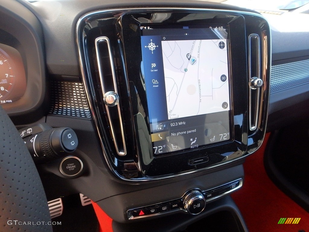 2019 XC40 T5 Momentum AWD - Crystal White Metallic / Charcoal photo #14