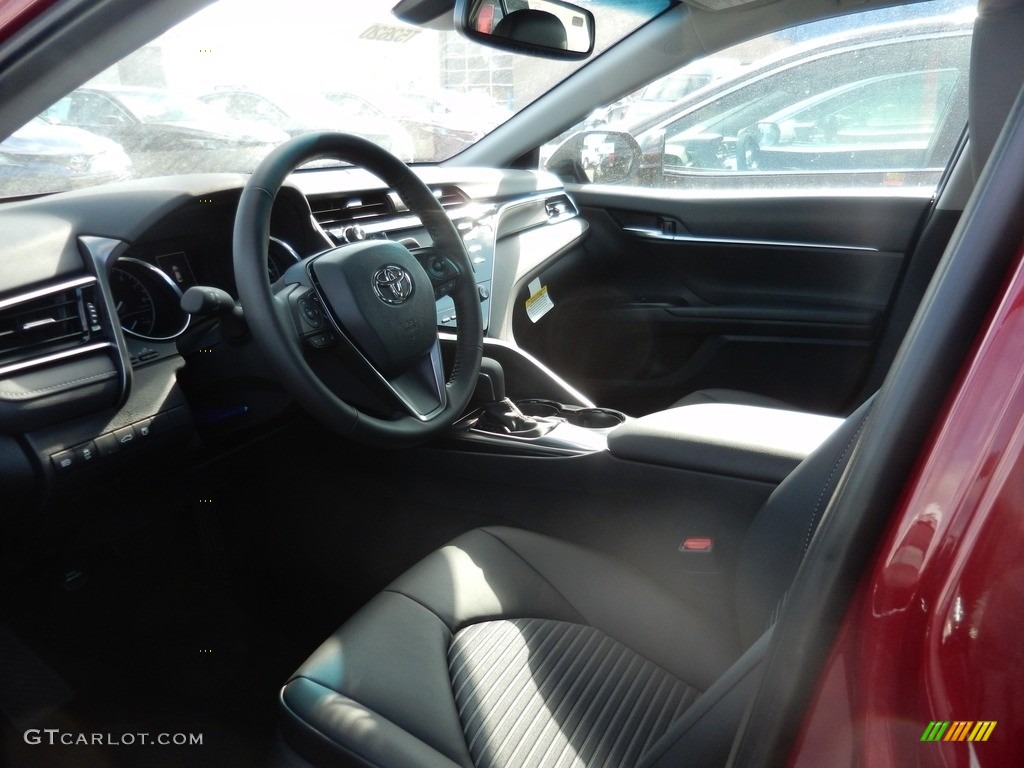 2018 Camry SE - Ruby Flare Pearl / Black photo #3