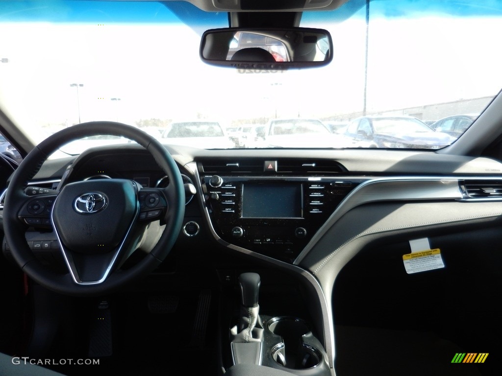 2018 Camry SE - Ruby Flare Pearl / Black photo #5