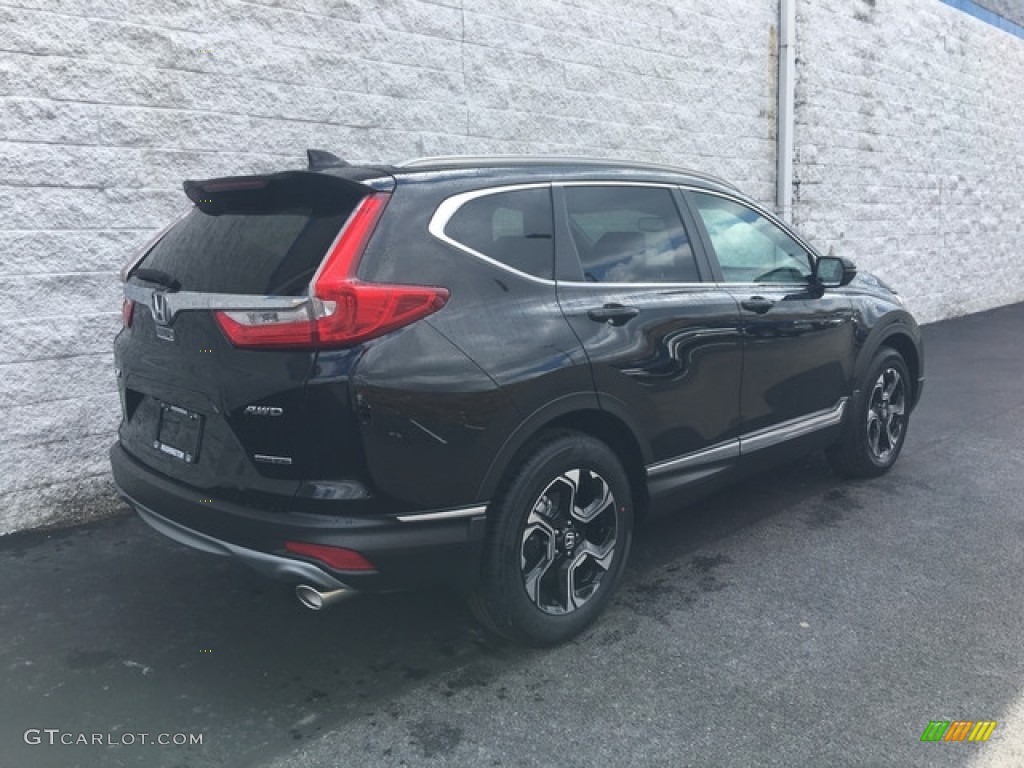 2018 CR-V Touring AWD - Crystal Black Pearl / Black photo #4