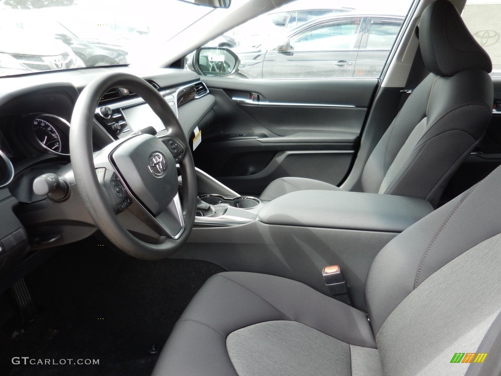 2018 Camry LE - Galactic Aqua Mica / Black photo #3