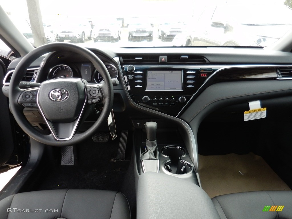 2018 Camry LE - Galactic Aqua Mica / Black photo #5