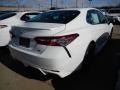 2018 Super White Toyota Camry SE  photo #2