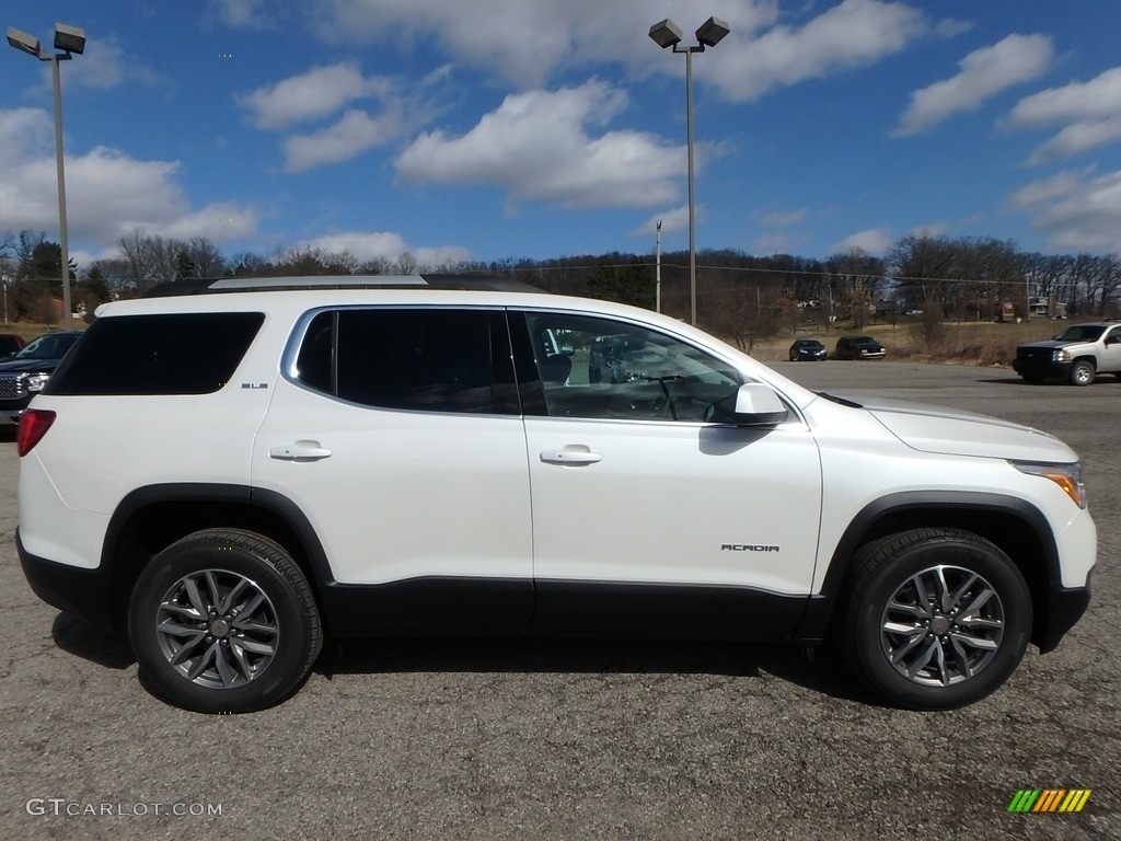 2018 Acadia SLE AWD - White Frost Tricoat / Jet Black photo #4