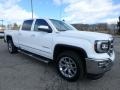 Summit White - Sierra 1500 SLT Crew Cab 4WD Photo No. 3