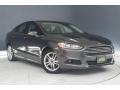 2015 Magnetic Metallic Ford Fusion Hybrid SE  photo #12